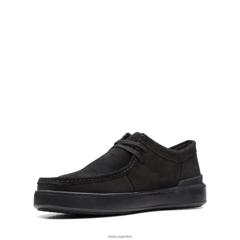 Clarks hombres 2FZPZ3533 court lite wally clarks negro/negro negro