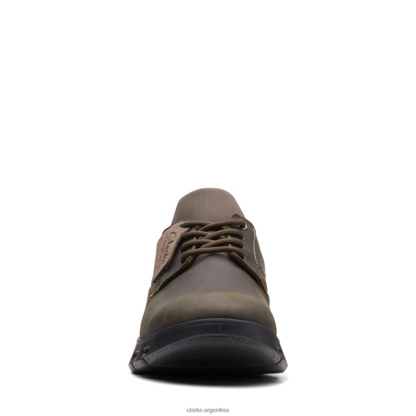 Clarks hombres 2FZPZ3554 clarks naturaleza x dos oliva aceituna