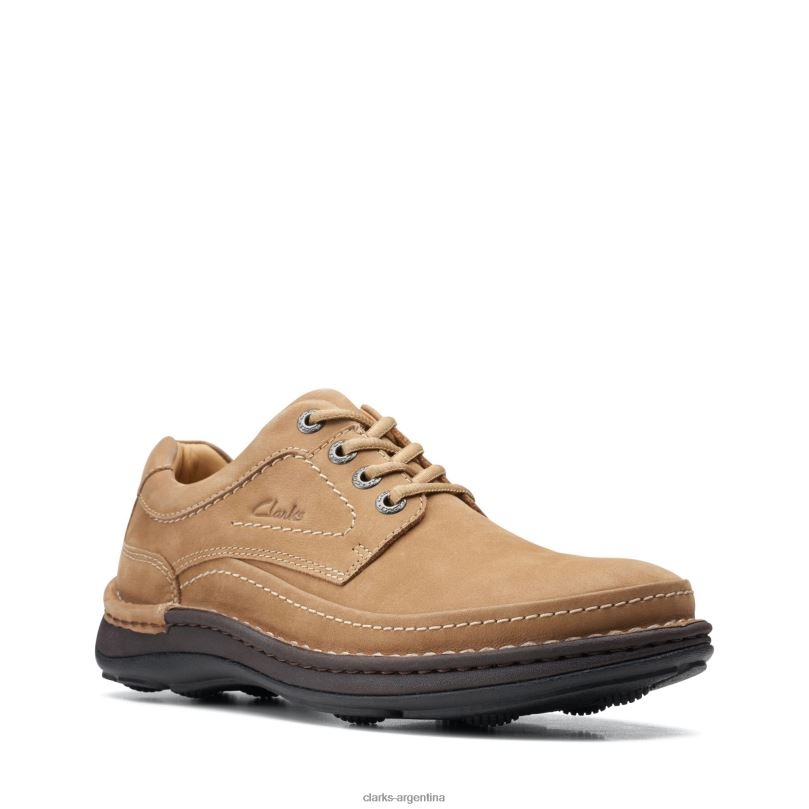 Clarks hombres 2FZPZ3657 clarks arena nubuck naturaleza tres nubuck arena