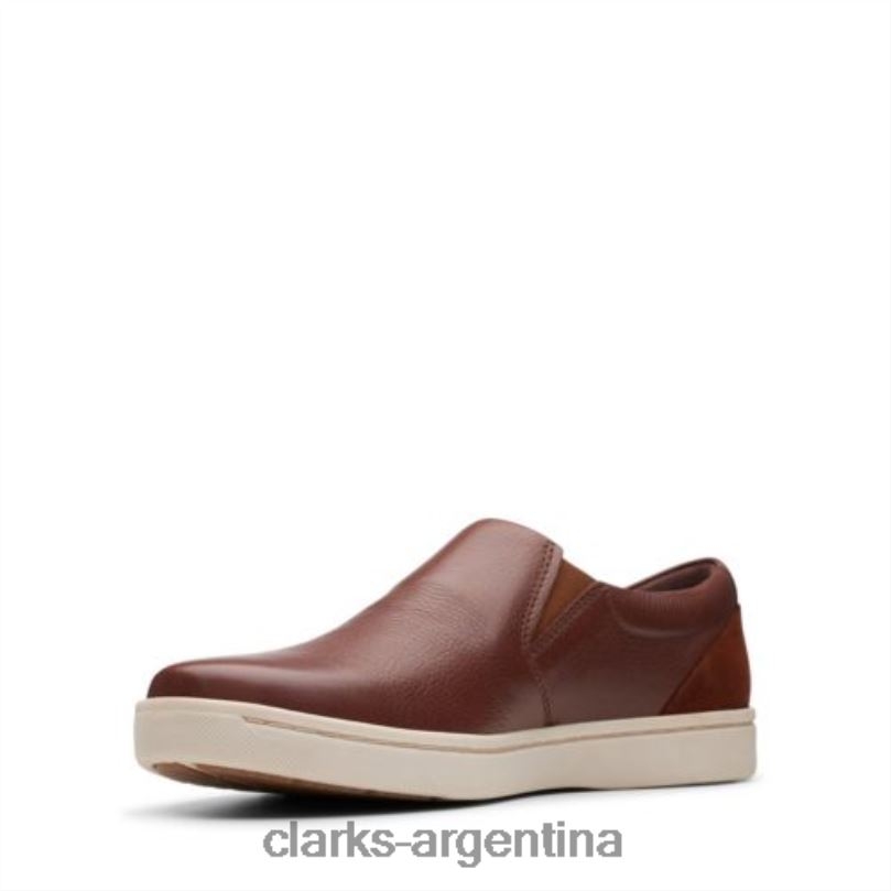 Clarks hombres 2FZPZ4423 kitna free clarks caoba ny cuero cuero caoba