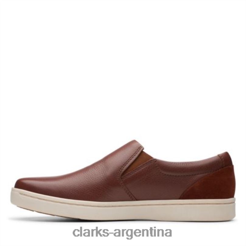 Clarks hombres 2FZPZ4423 kitna free clarks caoba ny cuero cuero caoba