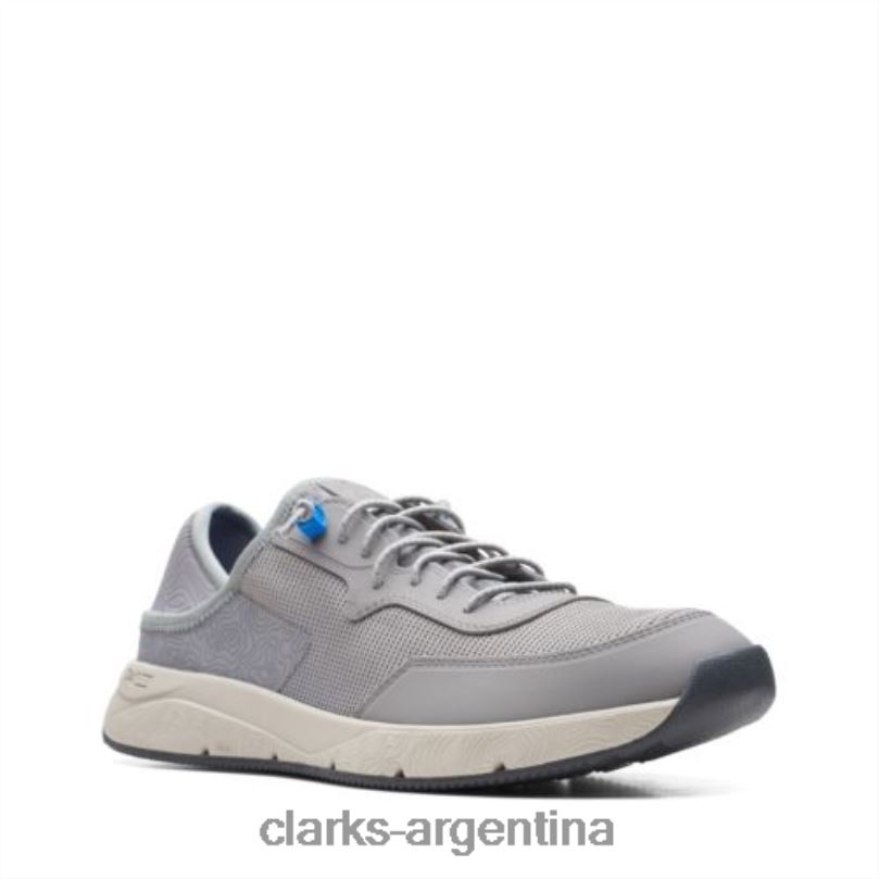 Clarks hombres 2FZPZ4429 davis low clarks gris combi combinado gris