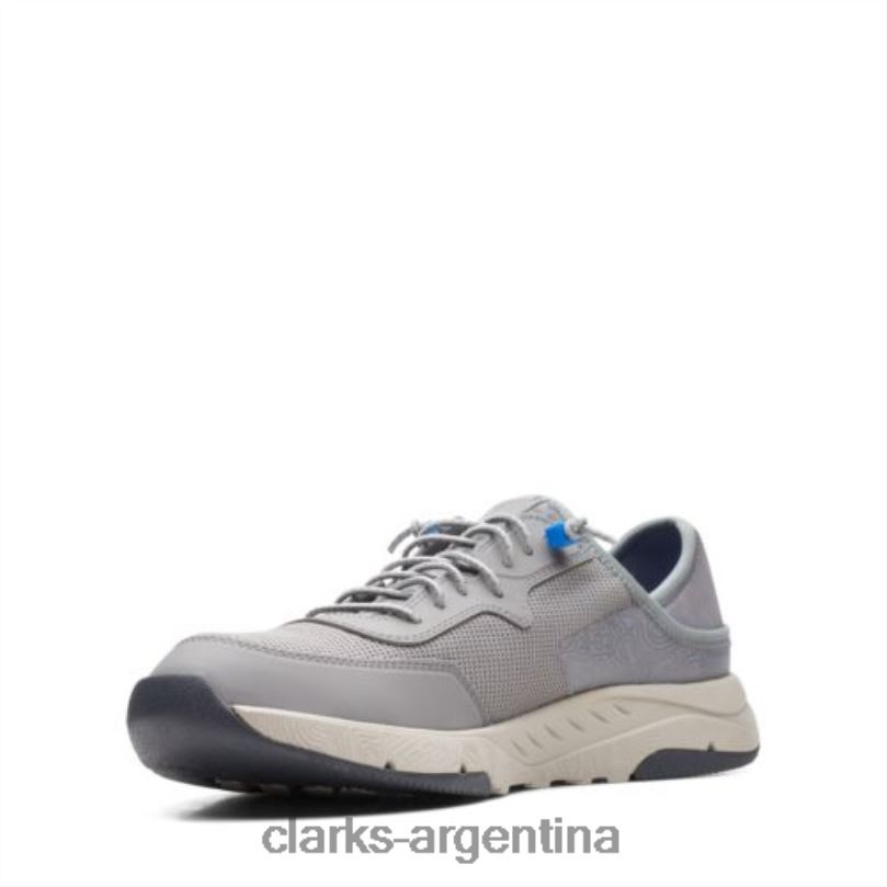 Clarks hombres 2FZPZ4429 davis low clarks gris combi combinado gris