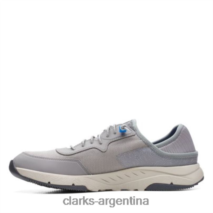 Clarks hombres 2FZPZ4429 davis low clarks gris combi combinado gris