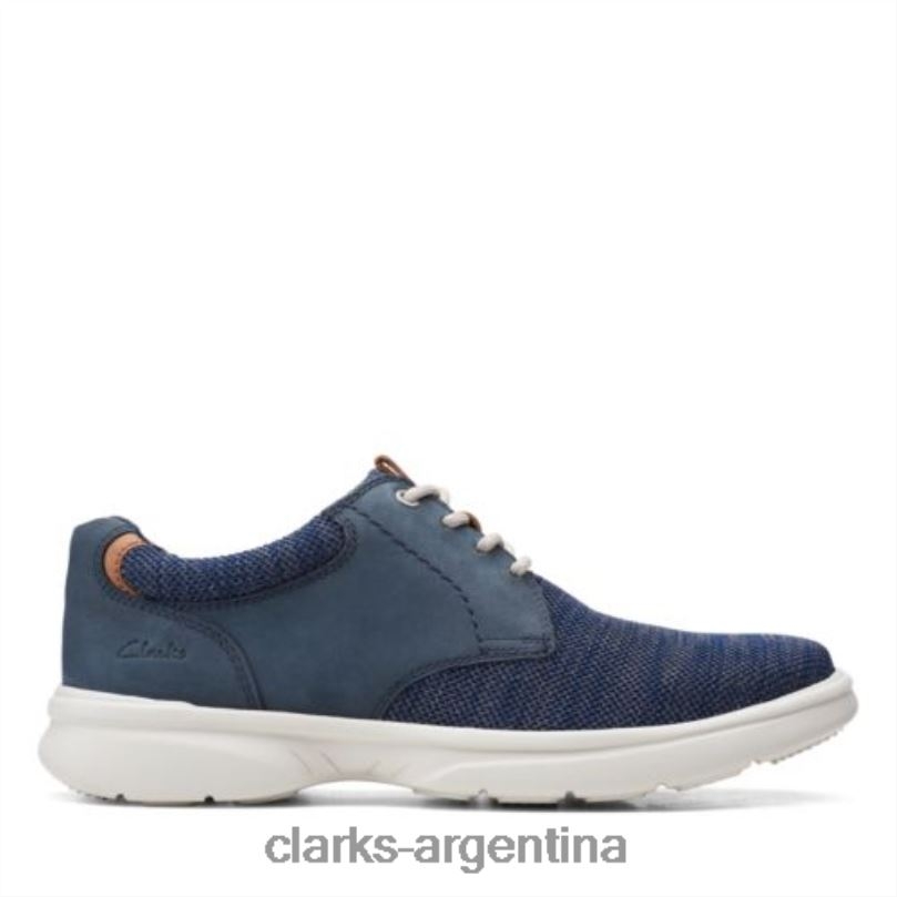 Clarks hombres 2FZPZ4431 bradley lane clarks punto azul marino punto azul marino