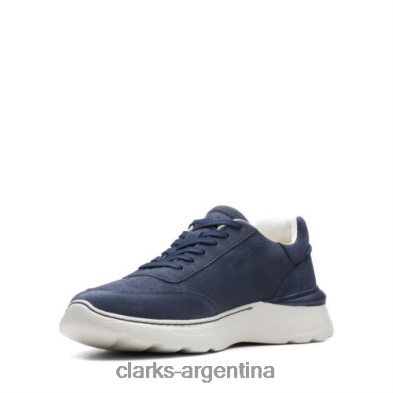 Clarks hombres 2FZPZ4436 clarks de encaje sprint lite de nubuck azul marino nubuck azul marino