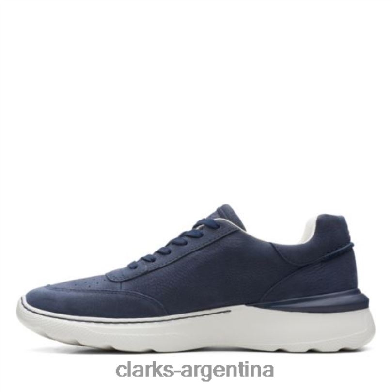 Clarks hombres 2FZPZ4436 clarks de encaje sprint lite de nubuck azul marino nubuck azul marino