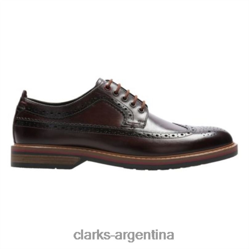 Clarks hombres 2FZPZ4444 Clarks límite pitney castaños castaña