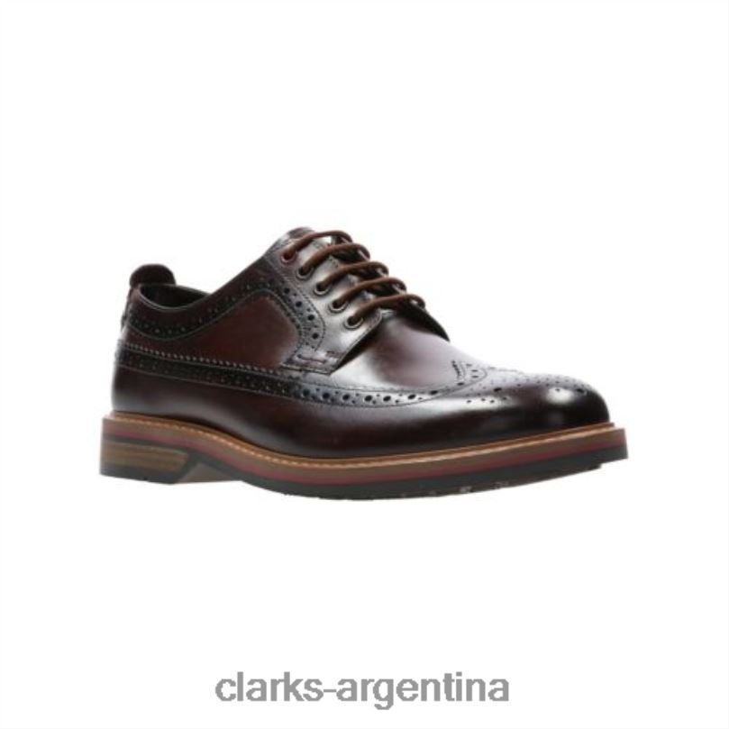 Clarks hombres 2FZPZ4444 Clarks límite pitney castaños castaña