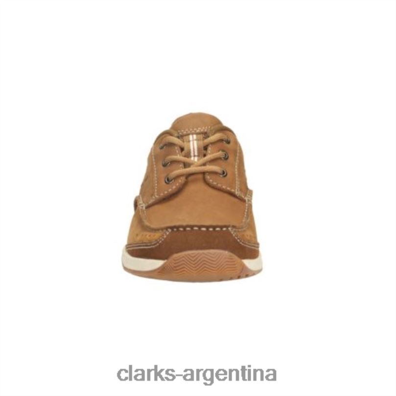 Clarks hombres 2FZPZ4450 clarks allston edge tan nubuck nubuck bronceado