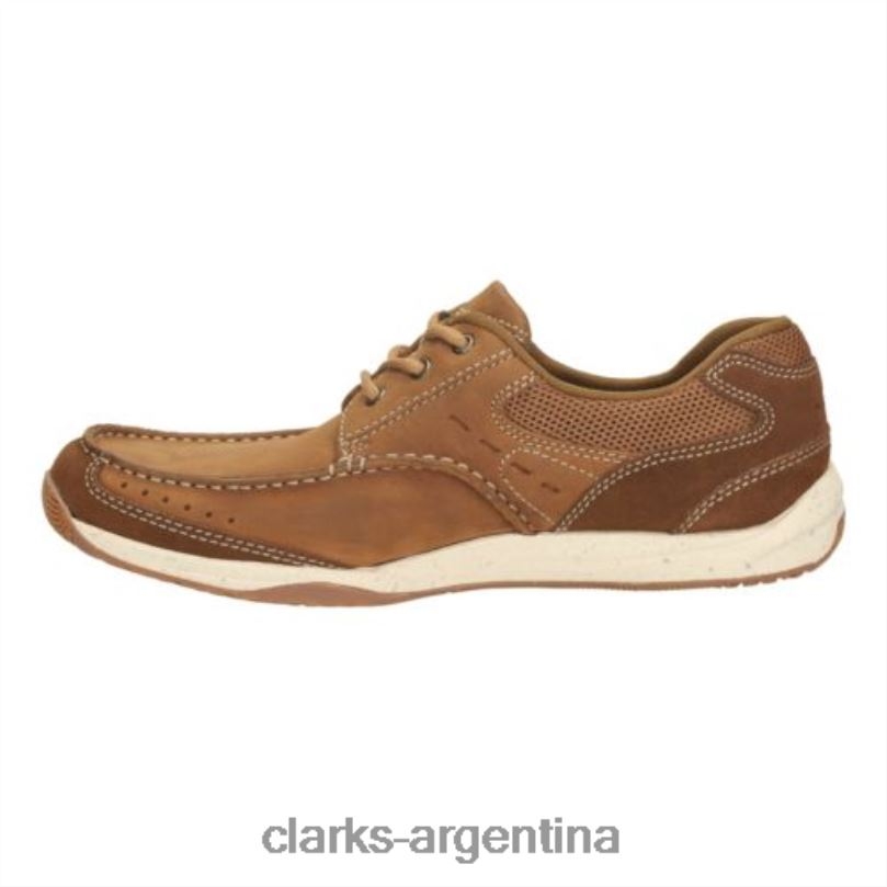 Clarks hombres 2FZPZ4450 clarks allston edge tan nubuck nubuck bronceado