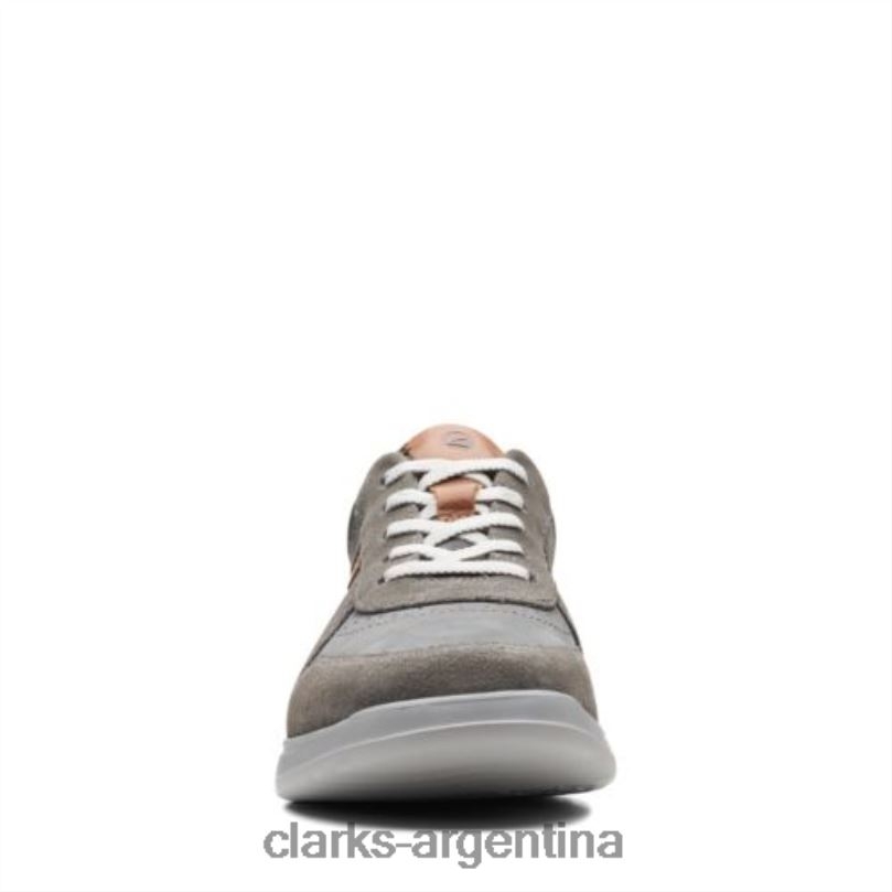 Clarks hombres 2FZPZ4454 clarks combi gaskill vibe gris oscuro combinado gris oscuro