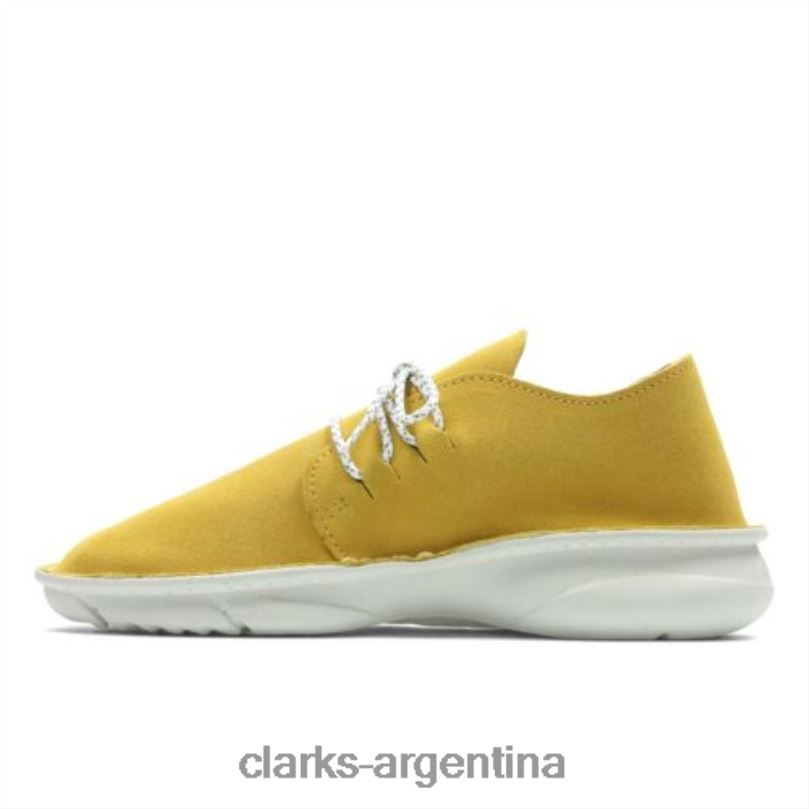 Clarks hombres 2FZPZ4456 clarks origin amarillo ante bajo gamuza amarilla