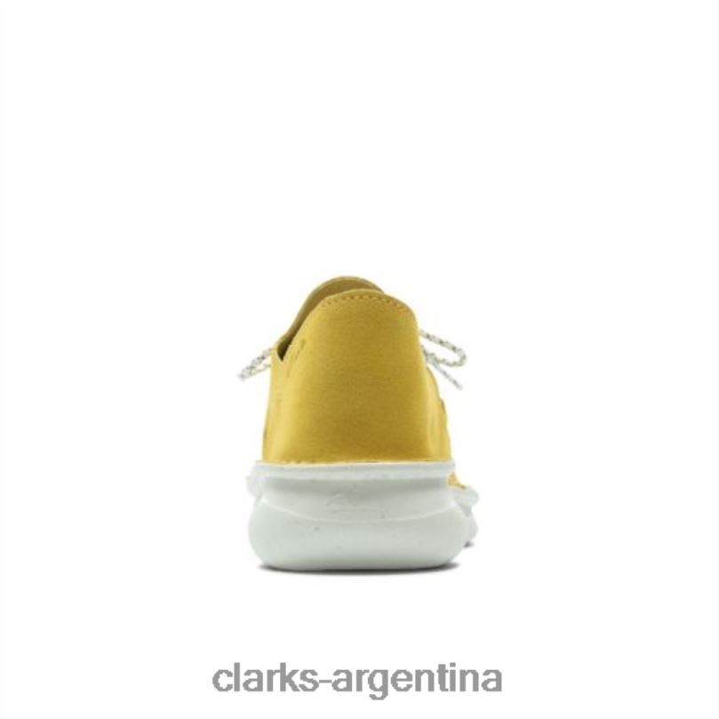 Clarks hombres 2FZPZ4456 clarks origin amarillo ante bajo gamuza amarilla