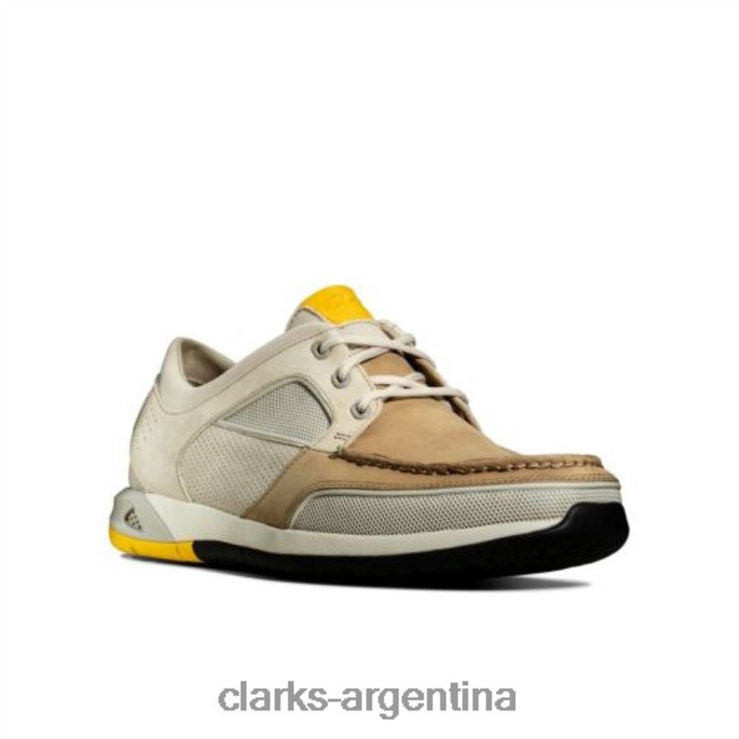 Clarks hombres 2FZPZ4461 ormand vela clarks arena combi combinación de arena