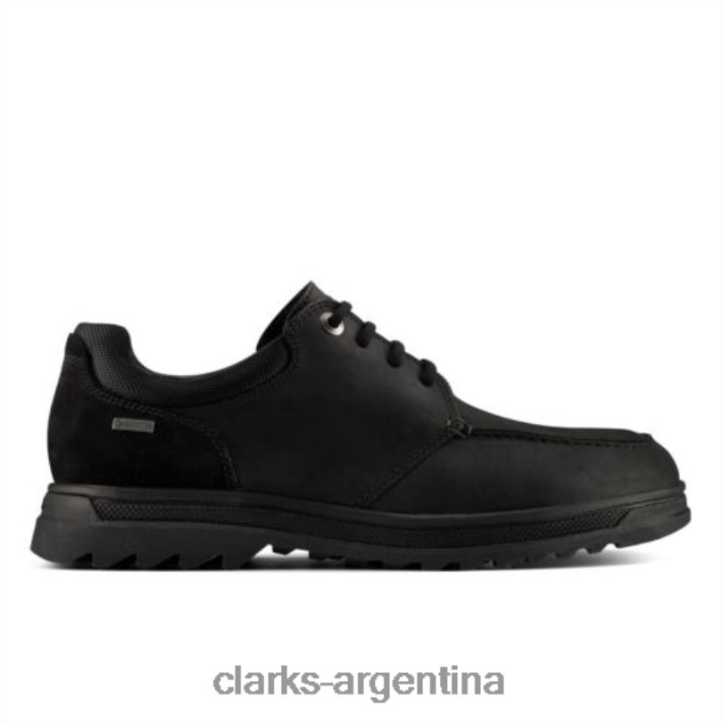 Clarks hombres 2FZPZ4473 clarks ripway trek gtx cuero negro cuero negro