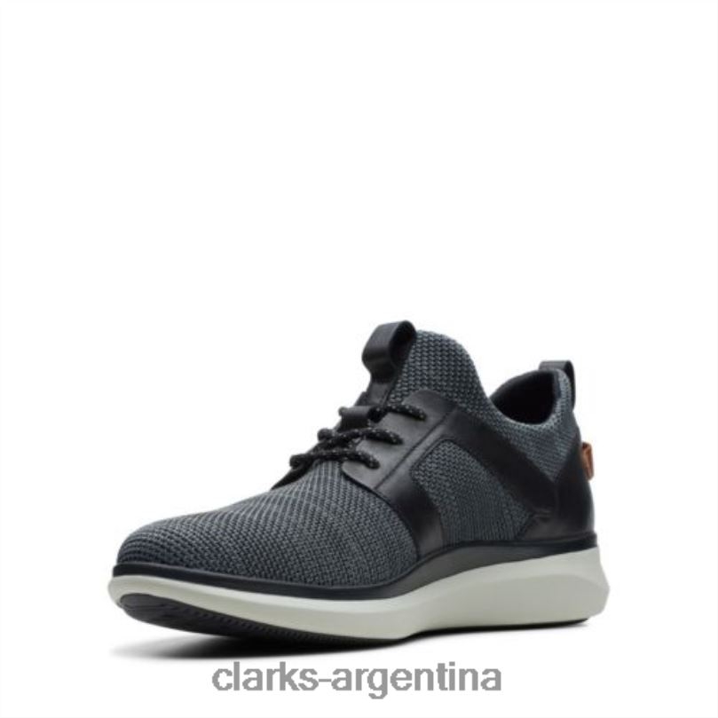 Clarks hombres 2FZPZ4483 clarks combi negro un globo de encaje combinado negro