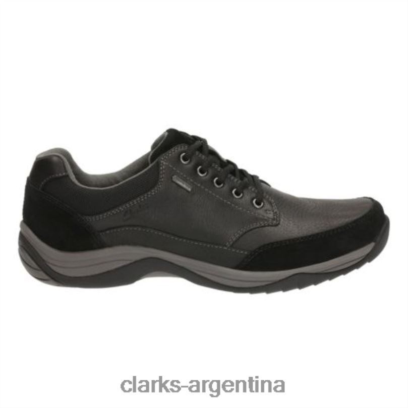 Clarks hombres 2FZPZ4487 clarks baystone go gtx negro negro