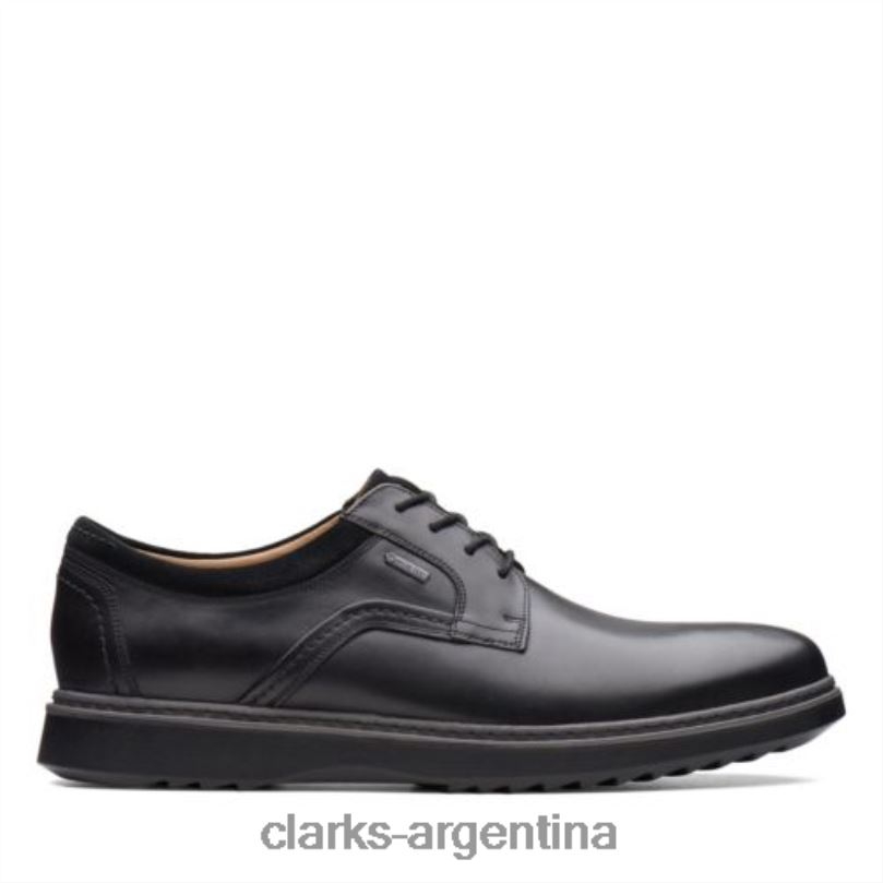 Clarks hombres 2FZPZ4504 clarks un geo lace gtx cuero negro cuero negro