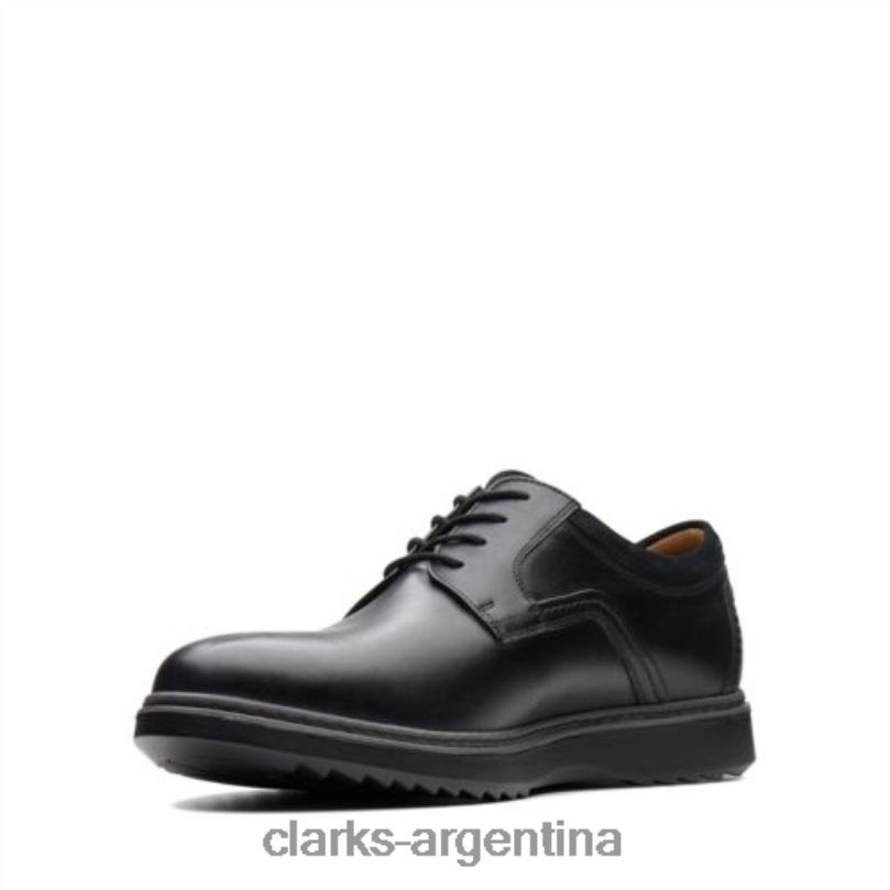 Clarks hombres 2FZPZ4504 clarks un geo lace gtx cuero negro cuero negro