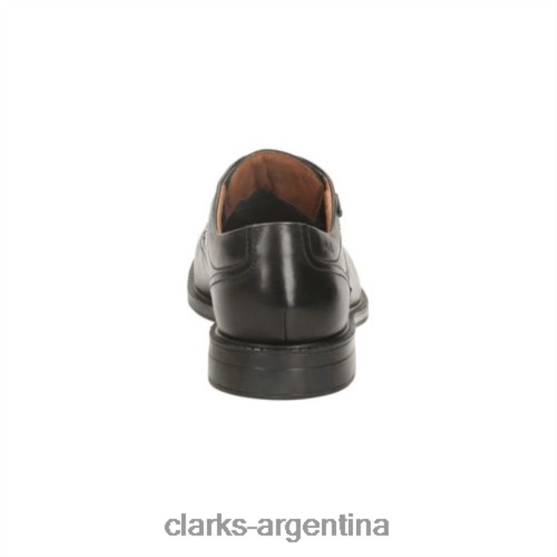 Clarks hombres 2FZPZ4513 clarks chilver walk gtx cuero negro cuero negro