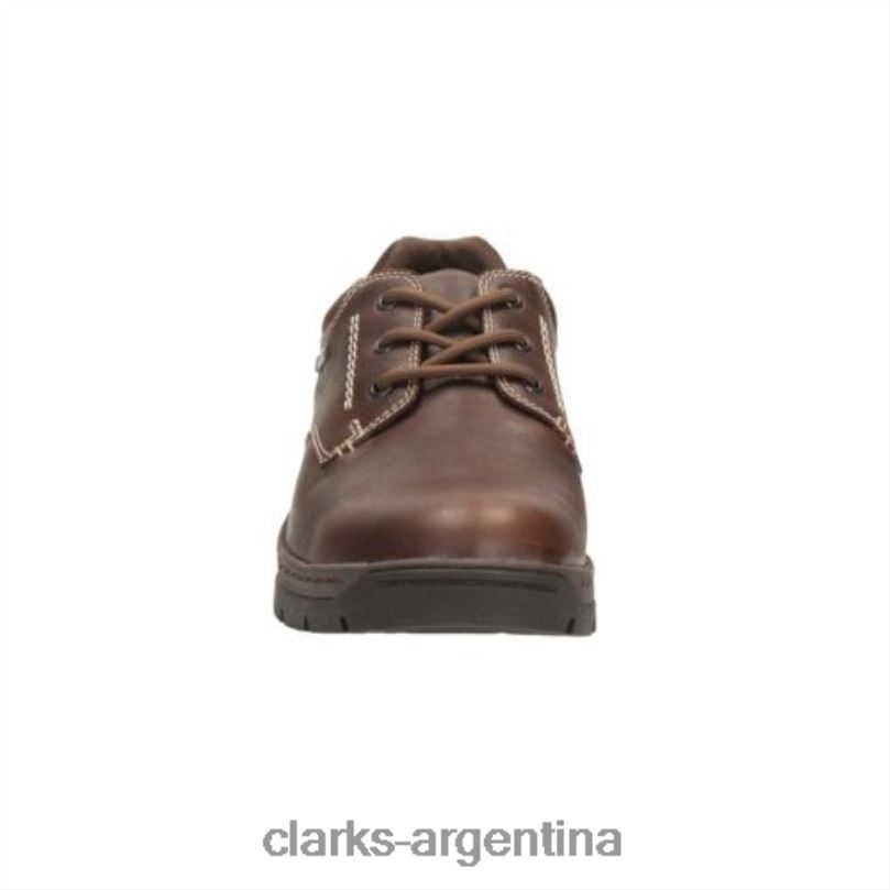 Clarks hombres 2FZPZ4514 clarks stantenwalk gtx caoba ny cuero cuero caoba