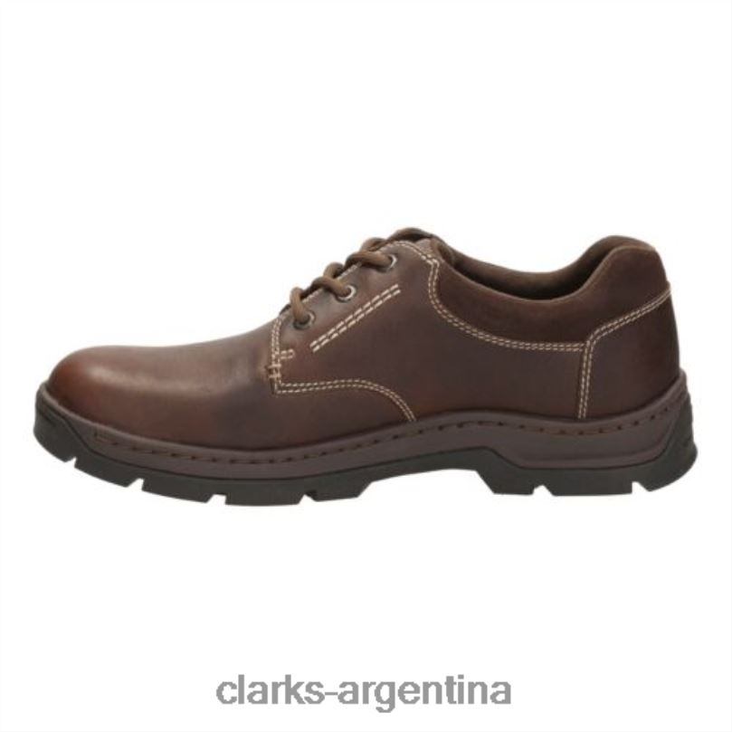Clarks hombres 2FZPZ4514 clarks stantenwalk gtx caoba ny cuero cuero caoba