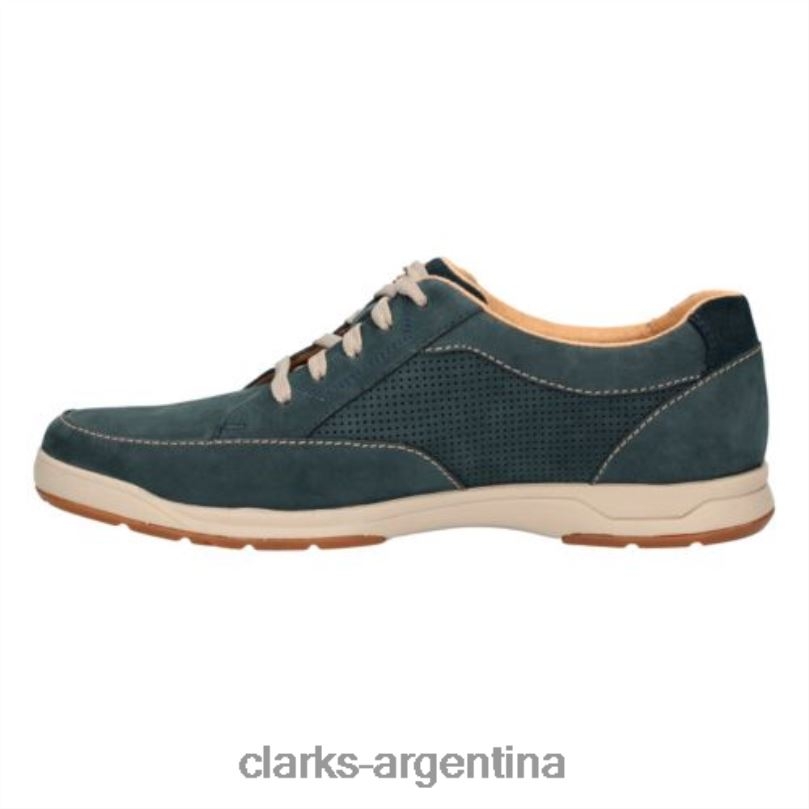 Clarks hombres 2FZPZ4518 clarks stafford park5 nubuck azul marino nubuck azul marino