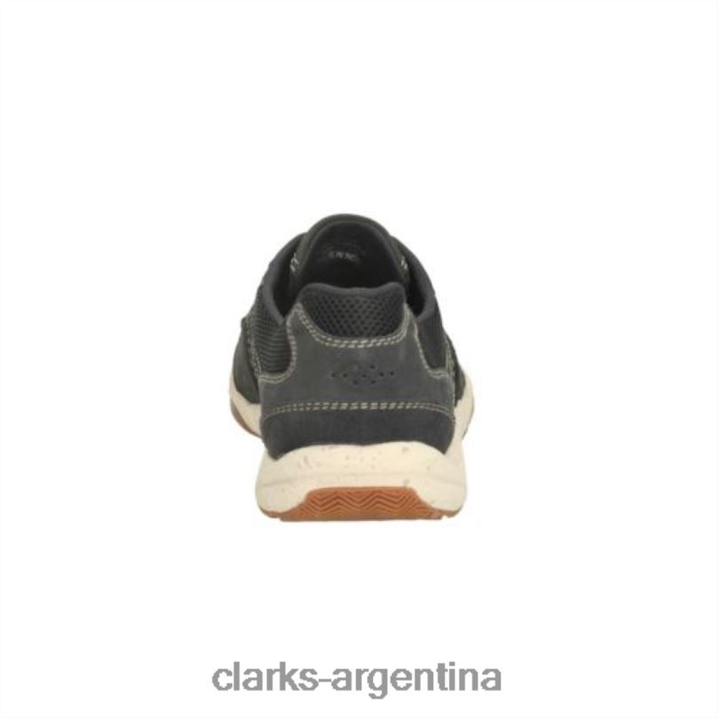 Clarks hombres 2FZPZ4525 clarks allston edge nubuck azul marino nubuck azul marino