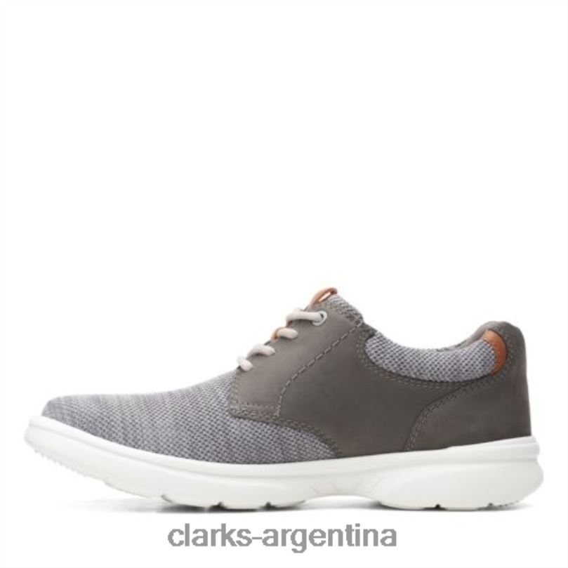 Clarks hombres 2FZPZ4535 bradley lane clarks gris oscuro gris oscuro