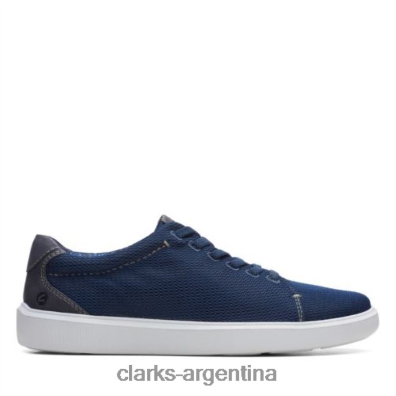 Clarks hombres 2FZPZ4542 clarks cambro low azul marino textil textil azul marino