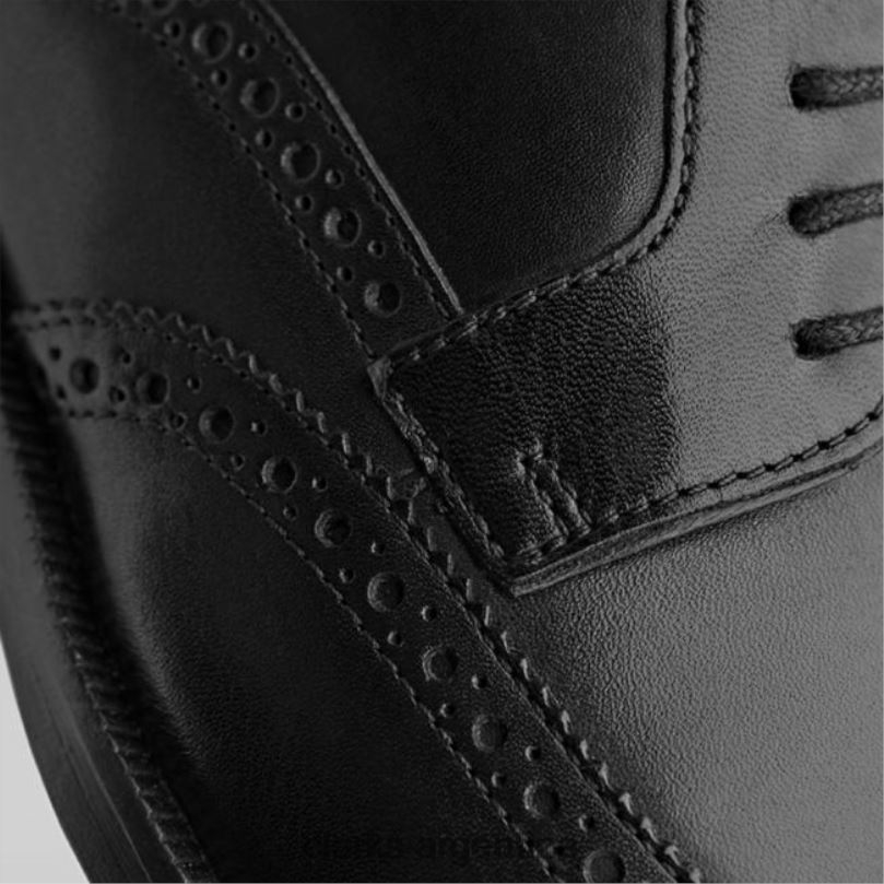 Clarks hombres 2FZPZ5442 clarks craftdean wing cuero negro cuero negro cuero negro