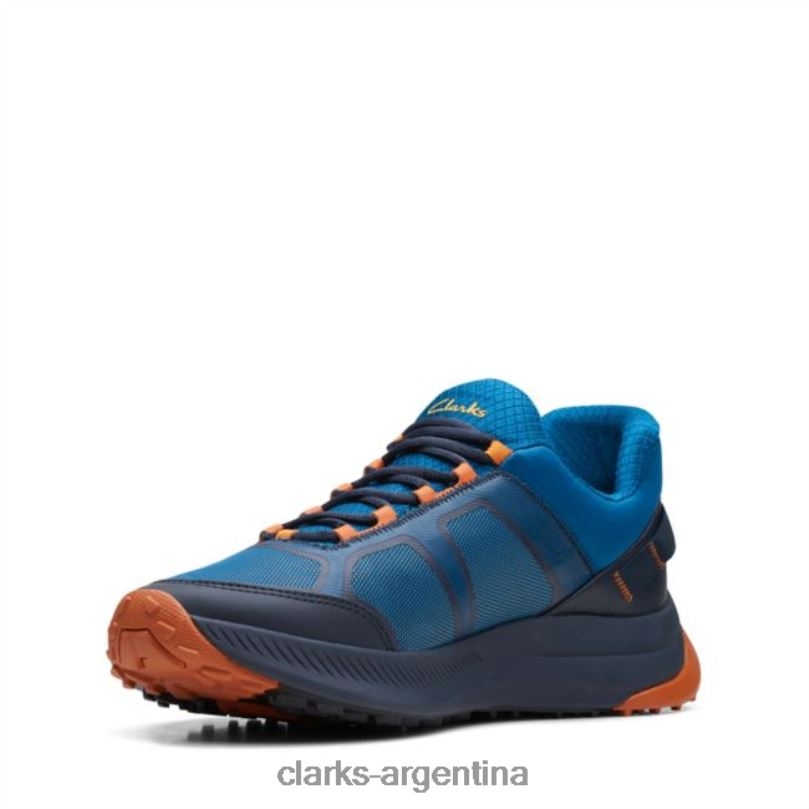 Clarks hombres 2FZPZ5454 atl trail lo azul combi azul combi clarks combinación azul