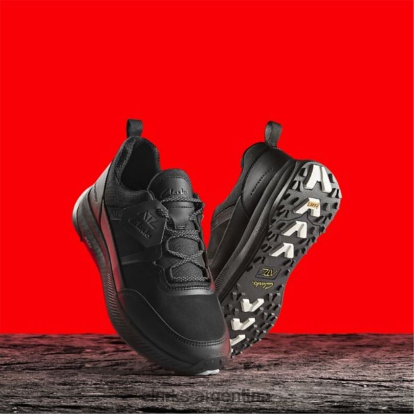 Clarks hombres 2FZPZ5461 atl trail lace impermeable nobuck negro clarks nubuck negro nubuck negro