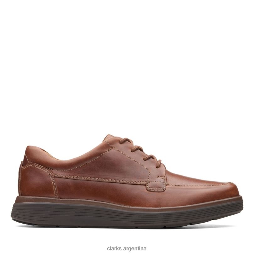 Clarks hombres 2FZPZ5479 un abode easy cuero tostado oscuro clarks cuero tostado oscuro cuero bronceado oscuro