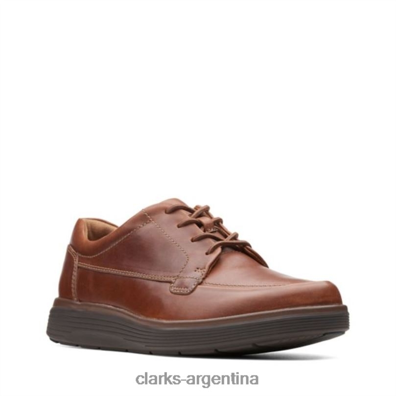Clarks hombres 2FZPZ5479 un abode easy cuero tostado oscuro clarks cuero tostado oscuro cuero bronceado oscuro