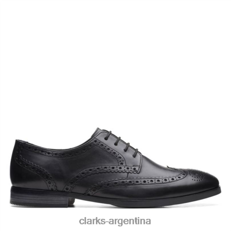 Clarks hombres 2FZPZ5550 bradish limit cuero negro clarks de cuero negro cuero negro