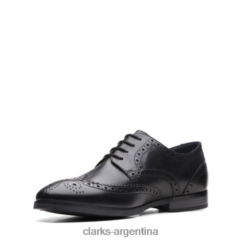 Clarks hombres 2FZPZ5550 bradish limit cuero negro clarks de cuero negro cuero negro