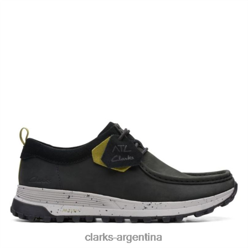 Clarks hombres 2FZPZ5566 atl trek wally nubuck negro nubuck negro clarks nubuck negro