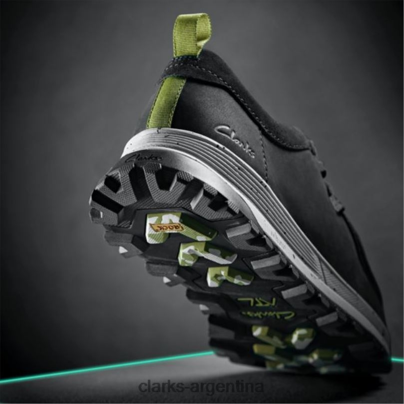 Clarks hombres 2FZPZ5566 atl trek wally nubuck negro nubuck negro clarks nubuck negro