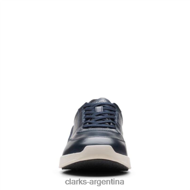 Clarks hombres 2FZPZ5622 race lite encaje cuero azul marino clarks de cuero azul marino cuero azul marino
