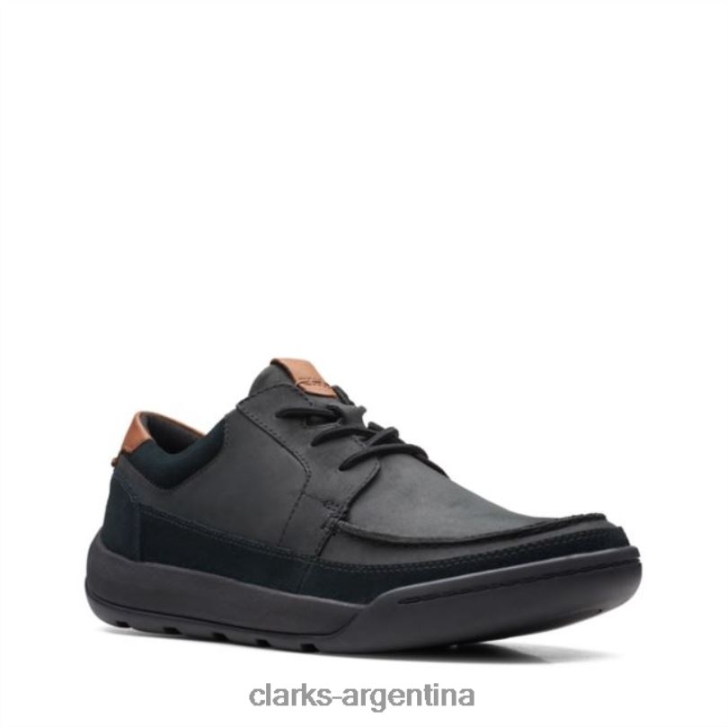 Clarks hombres 2FZPZ5624 cuero negro clarks ashcombe craft cuero negro cuero negro