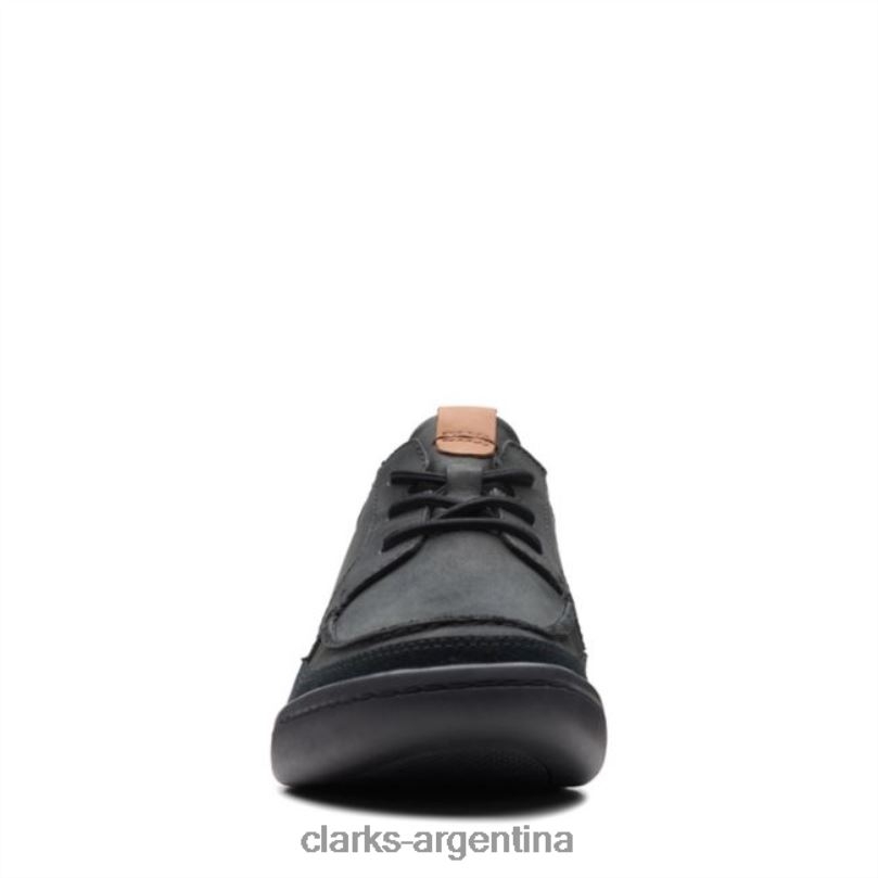 Clarks hombres 2FZPZ5624 cuero negro clarks ashcombe craft cuero negro cuero negro