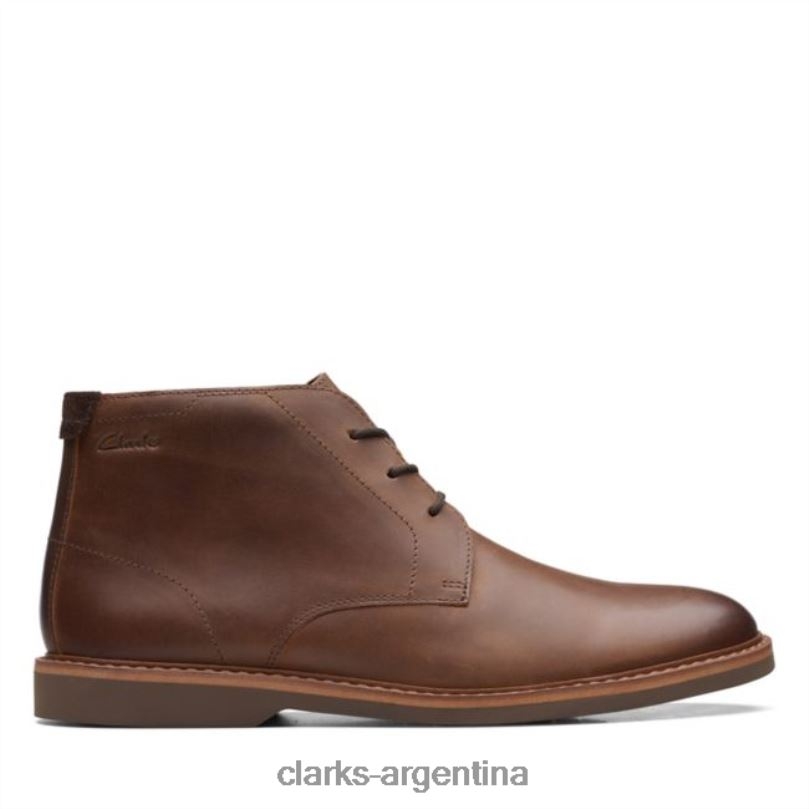 Clarks hombres 2FZPZ5627 cuero tostado oscuro clarks atticus lt cuero tostado oscuro medio cuero bronceado oscuro