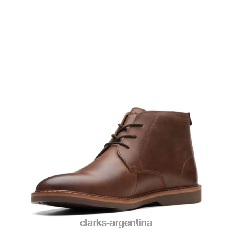 Clarks hombres 2FZPZ5627 cuero tostado oscuro clarks atticus lt cuero tostado oscuro medio cuero bronceado oscuro