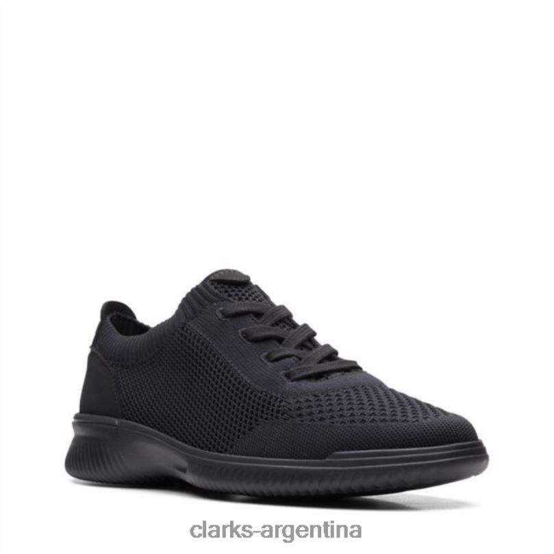 Clarks hombres 2FZPZ5638 donaway punto negro/negro negro/negro clarks negro