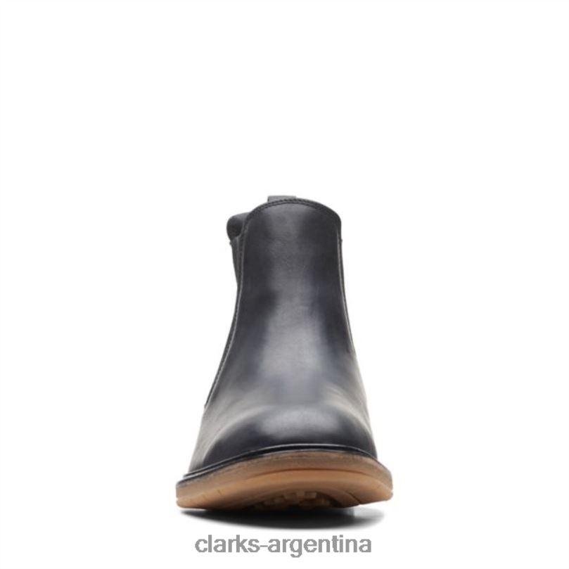 Clarks hombres 2FZPZ5650 clarks clarkdale hall cuero negro cuero negro cuero negro