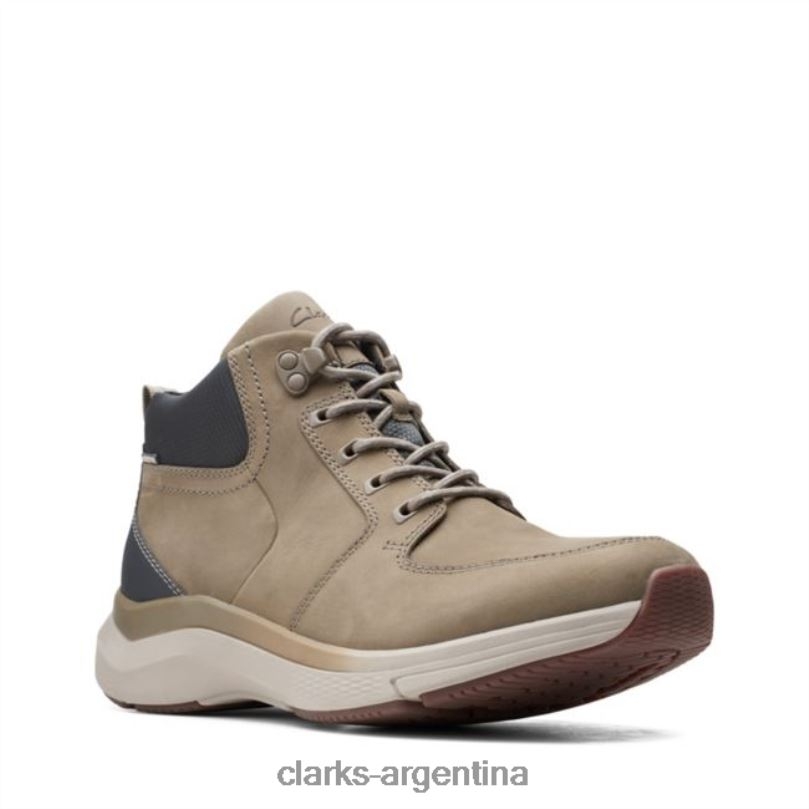 Clarks hombres 2FZPZ5718 ola 20 hi sage combi sage combi clarks combinación de salvia