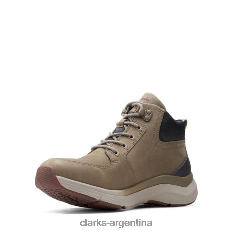 Clarks hombres 2FZPZ5718 ola 20 hi sage combi sage combi clarks combinación de salvia