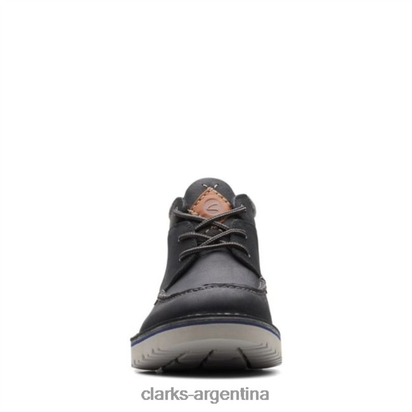 Clarks hombres 2FZPZ6616 cuero negro clarks eastford top cuero negro cuero negro